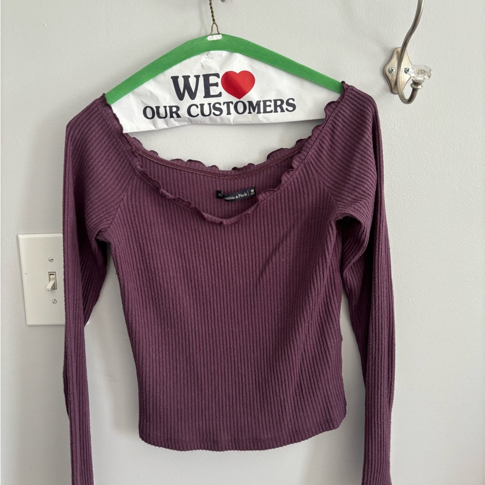 Abercrombie off the shoulder top